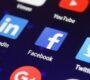A collage of popular social media apps representing digital marketing services offered by a local marketing agency near me.