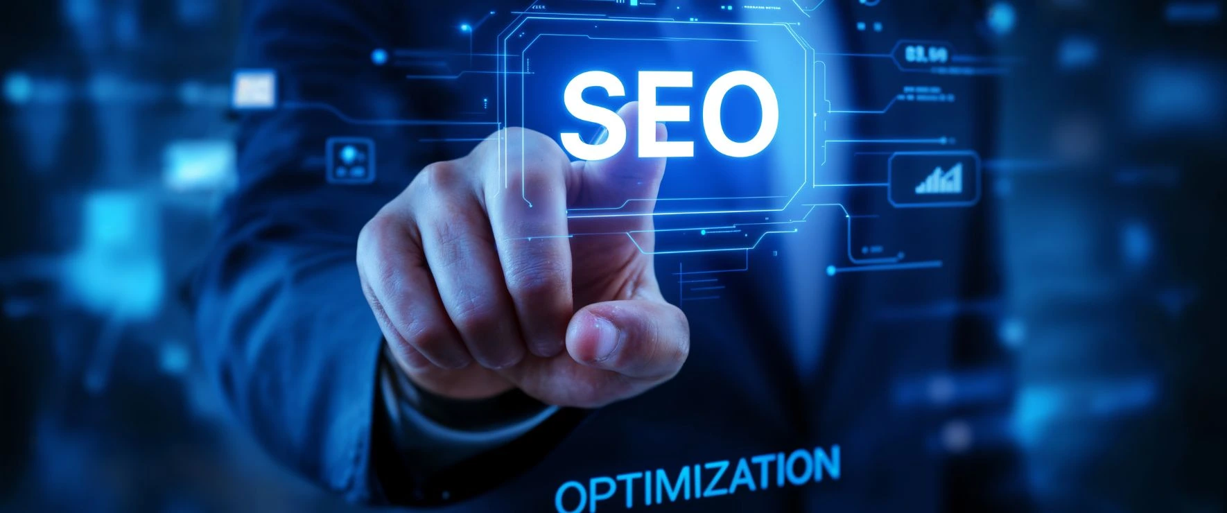 Digital marketing SEO agency improving website rankings